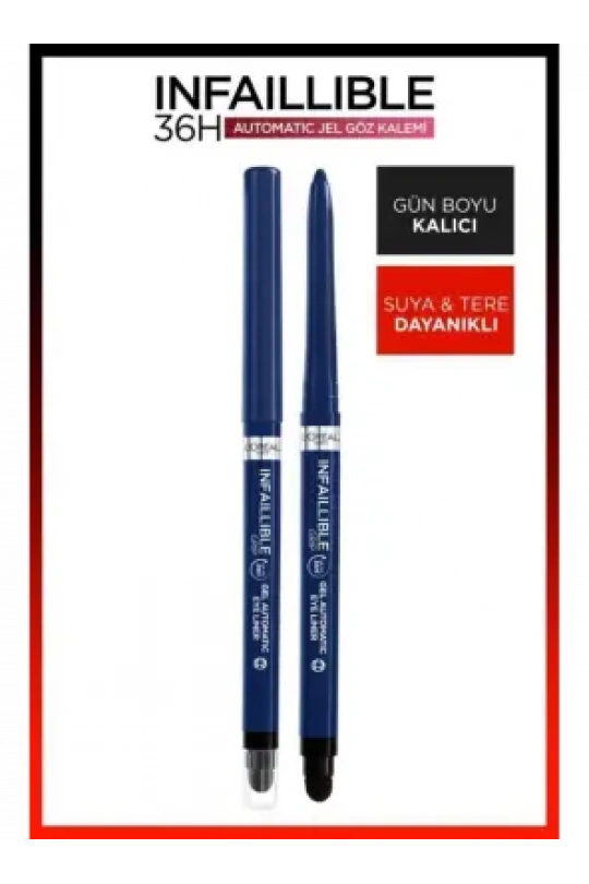 Loreal Paris Infaillible Automatic Jel Göz Kalemi - Mavi