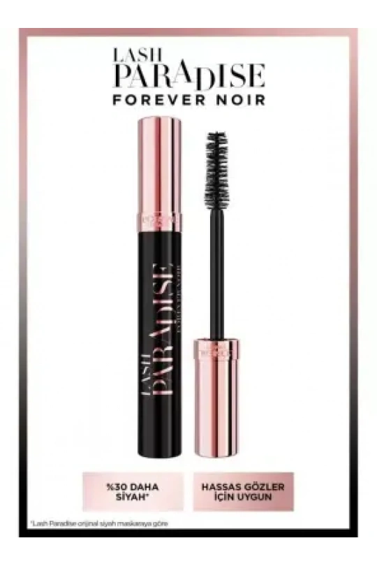 Loreal Paris Lash Paradise Maskara - Forever Noir