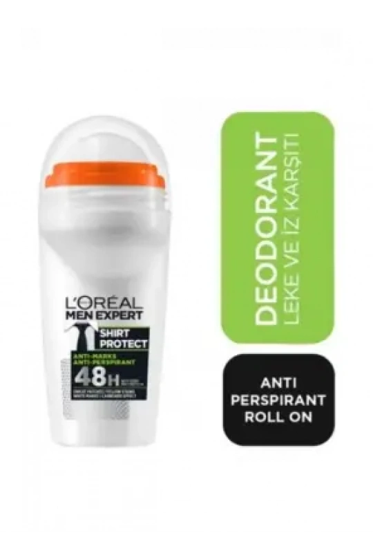 Loreal Paris Men Expert Shirt Protect XXL Ball Roll On - Leke Karşıtı - 50 ml