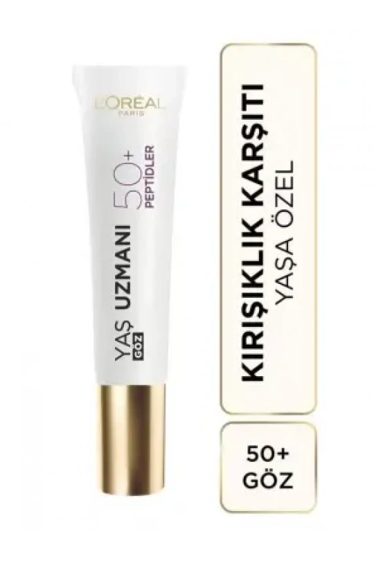 Loreal Paris Yaş Uzmanı 50+ Yenileyici Göz Bakım Kremi 15ml