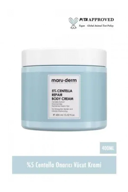 Maruderm %5 Centella Onarıcı Vücut Kremi 400 ML