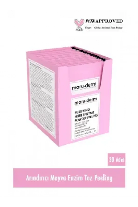 Maruderm Arındırıcı Meyve Enzim Toz Peeling 60 gr