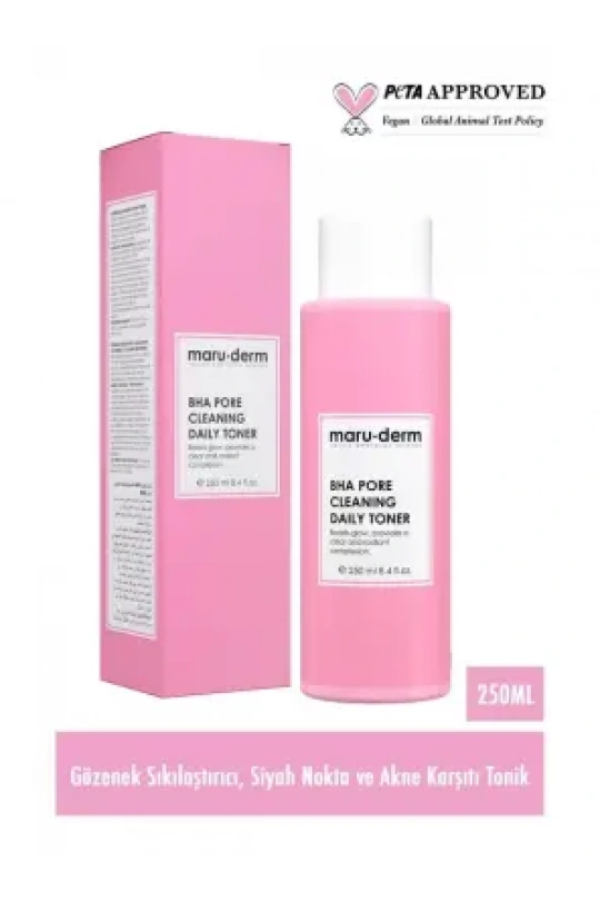 Maruderm Bha Tonik Gözenek Sıkılaştırıcı, Siyah Nokta Karşıtı 250 ml