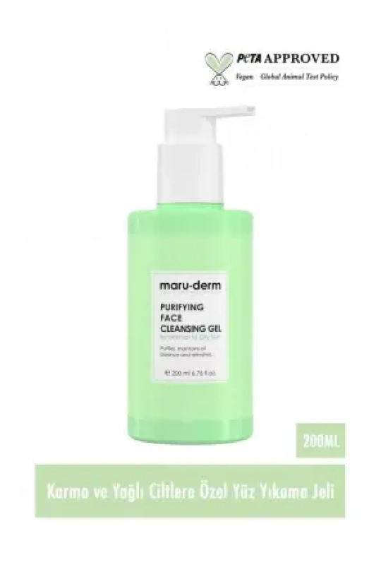 Maruderm Karma Ve Yağlı Ciltlere Özel Salisilik Asit Yüz Temizleme Jeli 200 ml