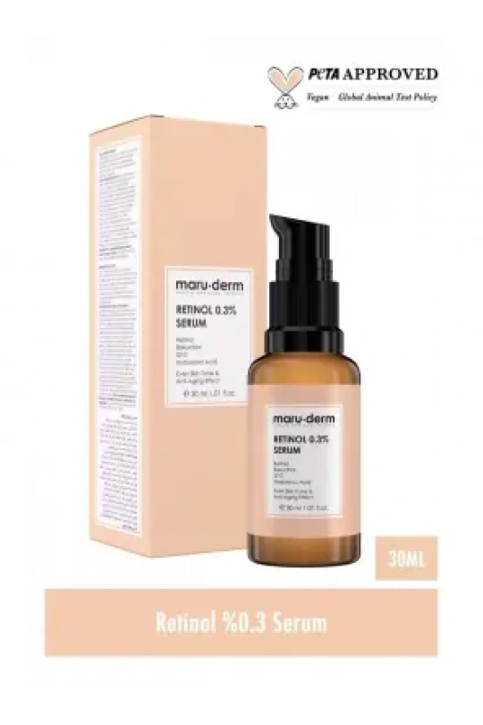 Maruderm Retinol 0.3 Cilt Yenileyici Bakım Serumu 30 ML