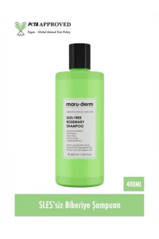 Maruderm SLES-Free Rosemary Shampoo 400 ML