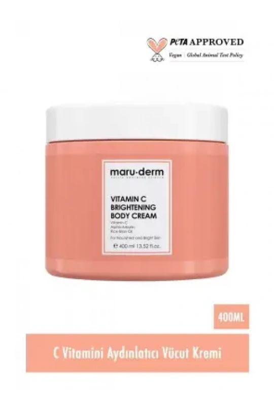Maruderm Vitamin C Aydınlatıcı Vücut Kremi 400 ML