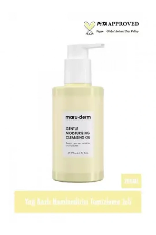 Maruderm Yağ Bazlı Temizleyici 200 ml - Yüz Ve Vücut Için Temizleme Yağı 200 ml