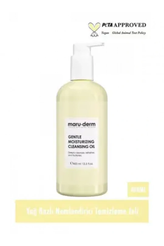 Maruderm Yağ Bazlı Temizleyici 400 Ml - Yüz Ve Vücut Için Temizleme Yağı