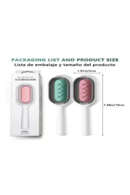 Masajlı Silikon Tüy Temizleme Fırçası