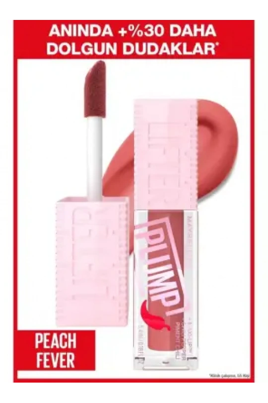 Maybelline Lifter Plump Dudak Parlatıcısı - Peach Fever - 005 -