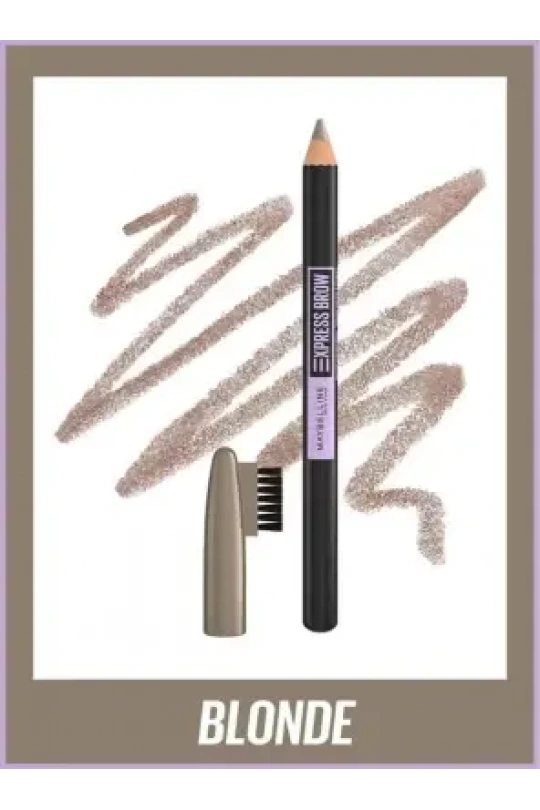 Maybelline New York Express Brow Shaping Pencil Kaş Kalemi - 02 Blonde
