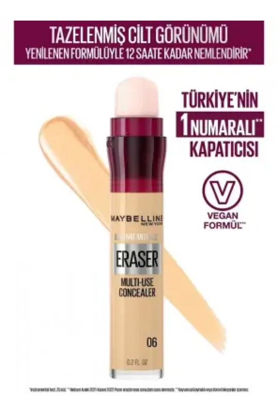 Maybelline New York Instant Anti Age Eraser Kapatıcı - 06 Neutralizer 6,8 ml