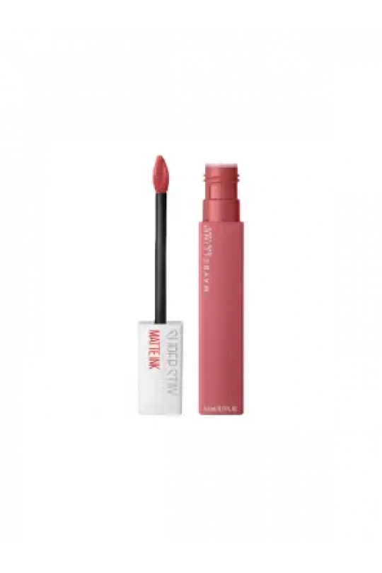 Maybelline New York Super Stay Matte Ink Likit Mat Ruj - 155 Savant - Nude/Pembe