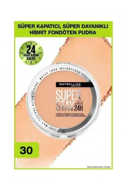 Maybelline New York Superstay Hibrit Pudra-Fondöten - 30 9gr