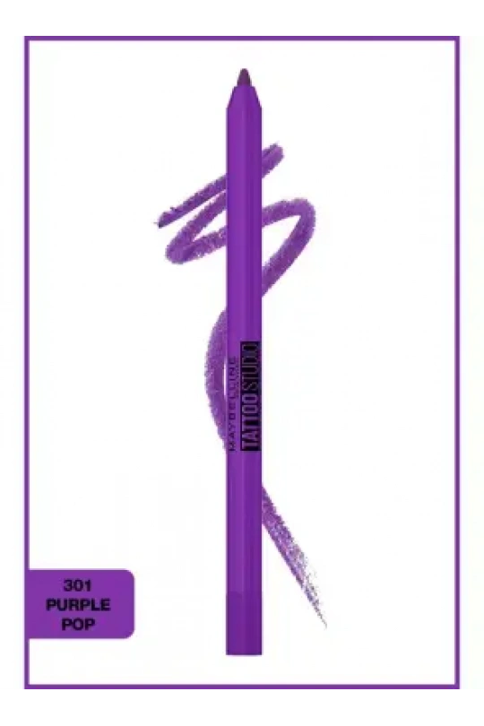 Maybelline New York Tattoo Liner Jel Göz Kalemi - Purplepop- 301