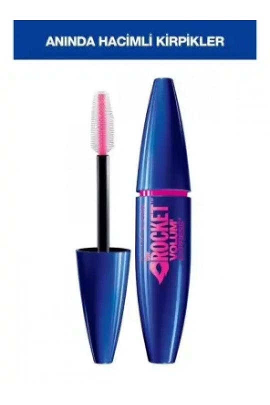 Maybelline New York Volum Express Rocket Ekstra Siyah Maskara 9,6 ml