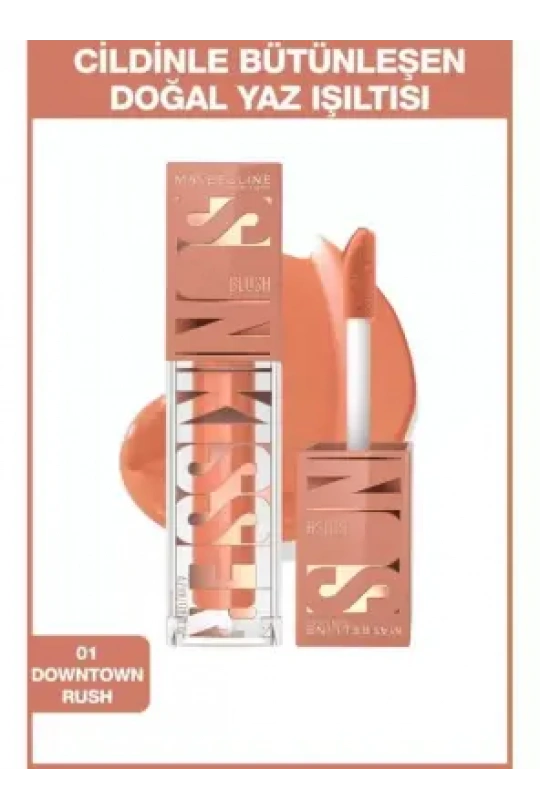 Maybelline Sunkisser Likit Allık - 01 Downtown Rush