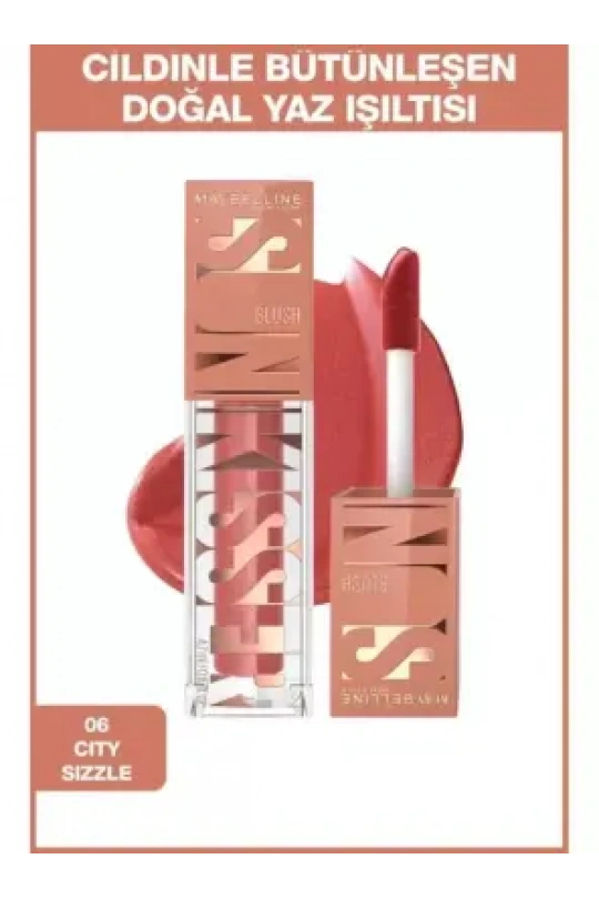 Maybelline Sunkisser Likit Allık - 06 City Sizzle