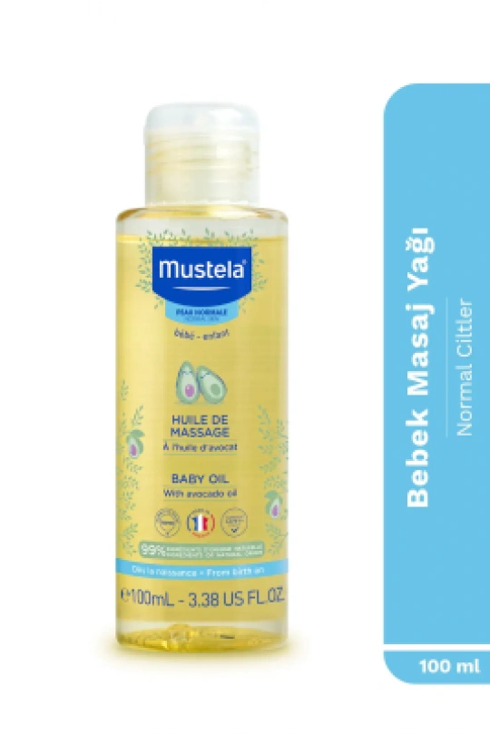 Mustela Baby Oil 100 ml Masaj Yağı