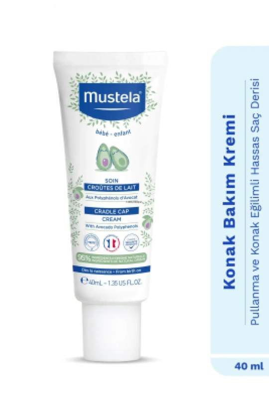 Mustela Cradle Cap Cream 40 ml Konak Kremi