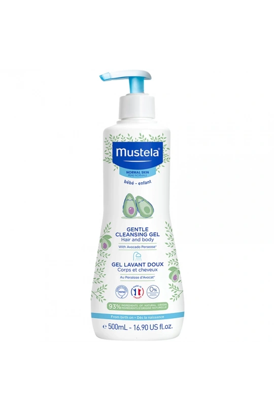 Mustela Gentle Cleansing Gel 500 ml Yenidoğan Bebek Şampuanı