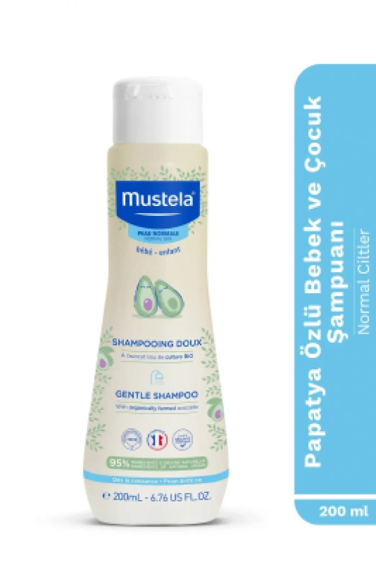 Mustela Gentle Papatya Özlü 200 ml Şampuan