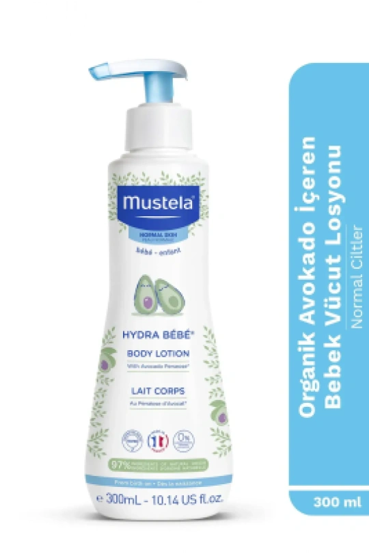 Mustela Hydra Bebe Lait Corps Body 300 ml Vücut Losyonu