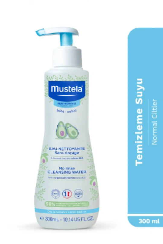 Mustela No Rinse Cleansing Water 300 ml Durulama Gerektirmeyen Temizleme Sıvısı
