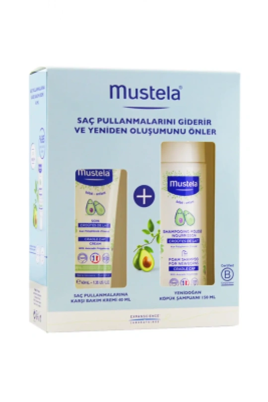 Mustela Saç Pullanma Bakım Seti ( Pullanma Bakım Kremi 40ml + Köpük Şampuan 150ml )