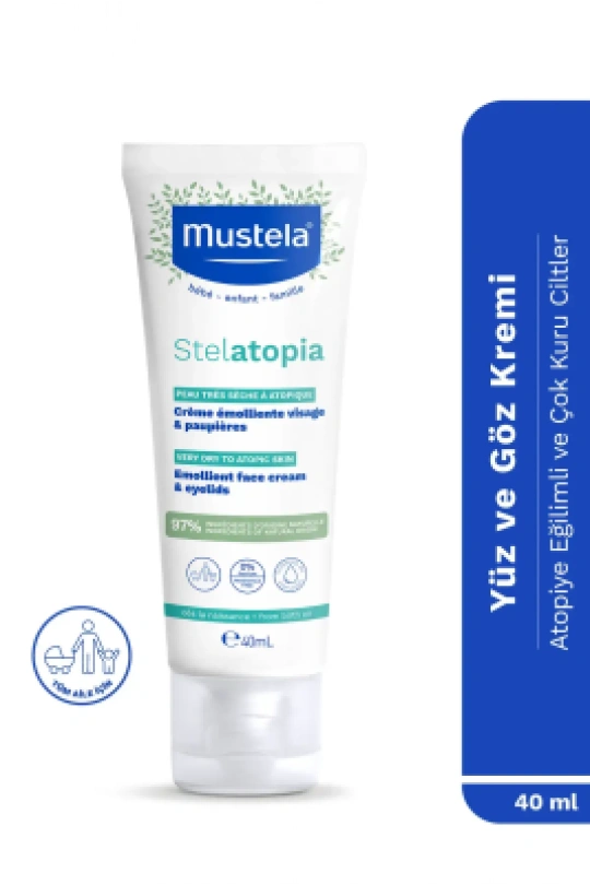 Mustela Stelatopia Emollient Face Cream 40 ml