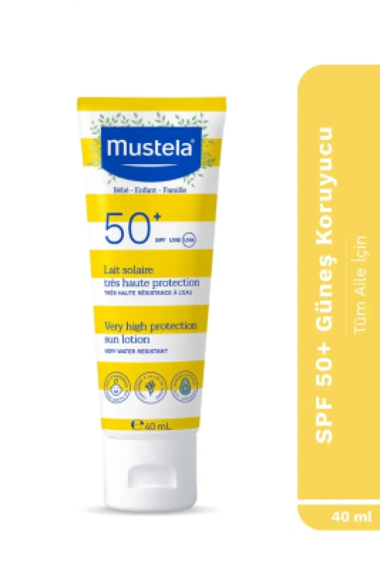 Mustela Very High Protection SPF 50+ Sun Lotion 40 ml