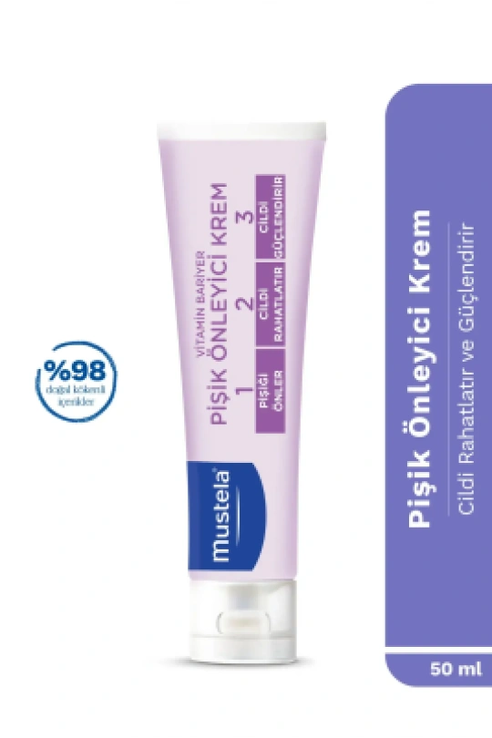 Mustela Vitamin Barrier 1-2-3 Cream 50 ml Pişik Kremi