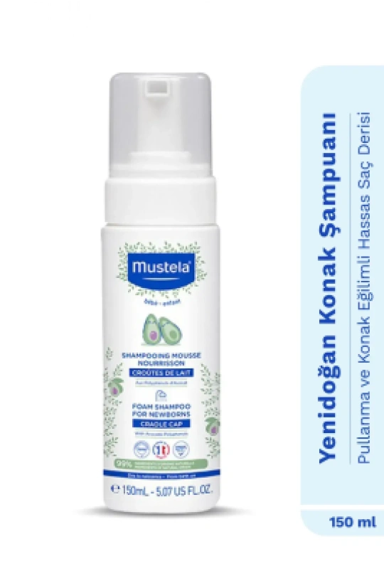 Mustela Yenidoğan Köpük Şampuanı 150 ml