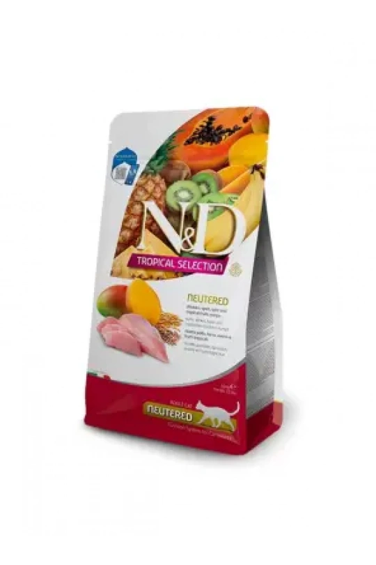 N&D Cat Tropical Selection Chiecken Neutered 5 Kg