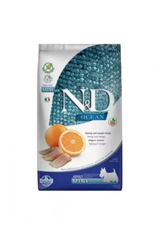 N&D Ocean R.Balığı&Portakal Adult Mını 2,5 Kg