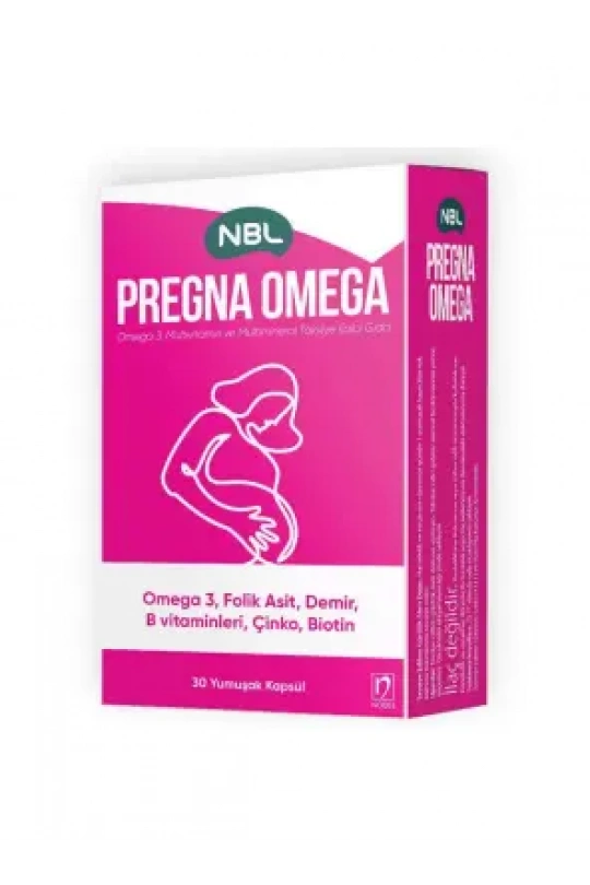 NBL Pregna Omega 30 Kapsül