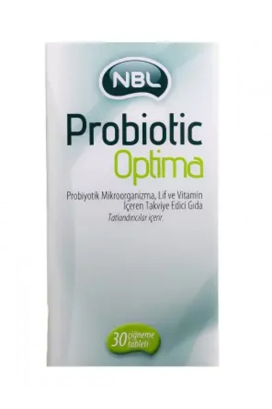 NBL Probiotic Optima 30 Çiğneme Tableti