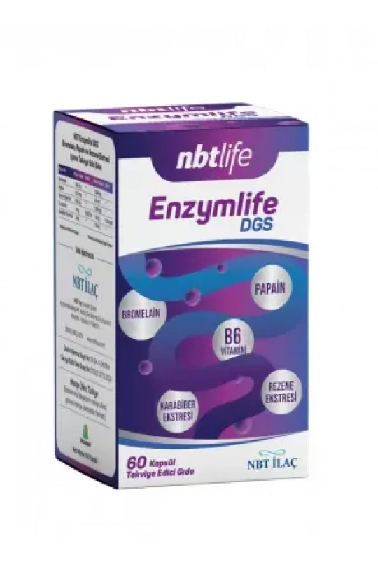 Nbt Life Enzymlife DGS 60 Kapsül