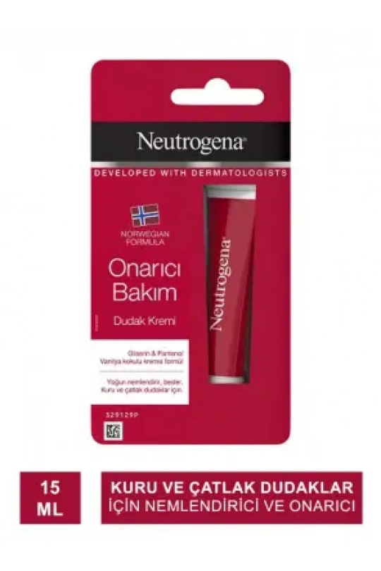 Neutrogena Onarıcı Bakım Dudak Kremi 15ml