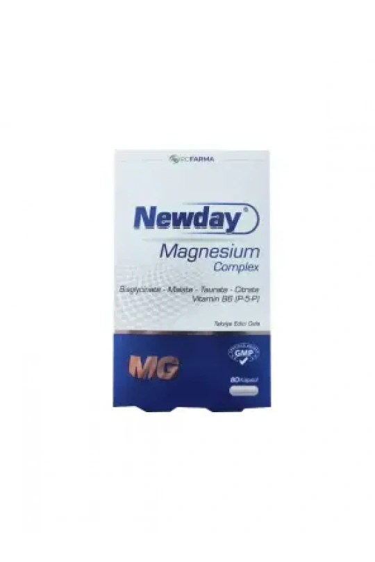 Newday Magnezyum Complex 60 Kapsül
