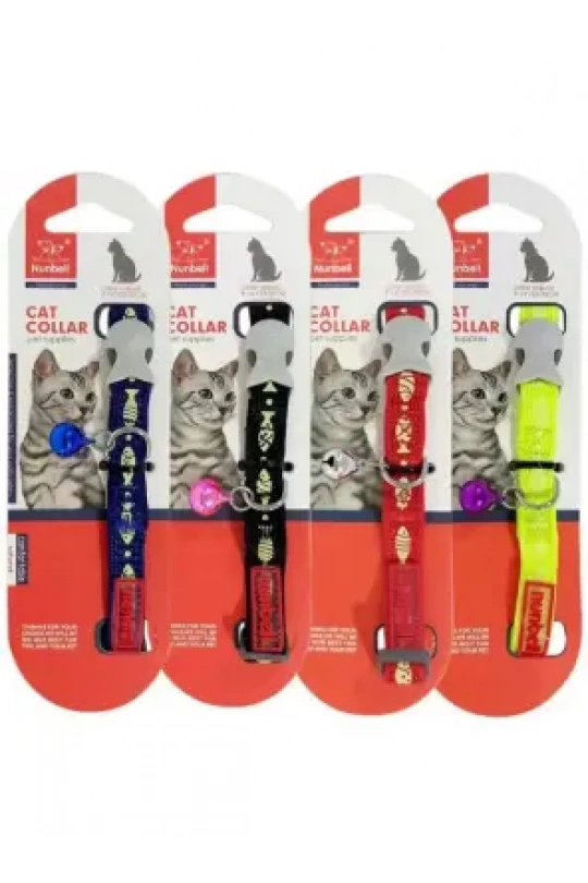 Nunbell Reflektörlü Kedi Boyun Tasması