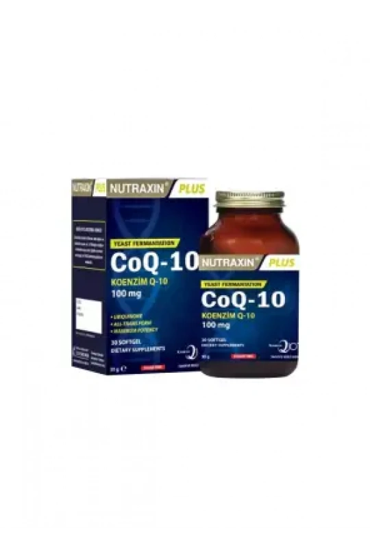 Nutraxin Coq-10 Koenzim Q-10 30 Softgel Kapsül