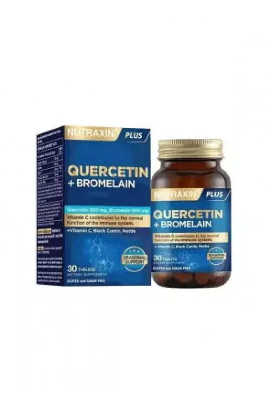 Nutraxin Quercetin+Bromelian 30 Tablet