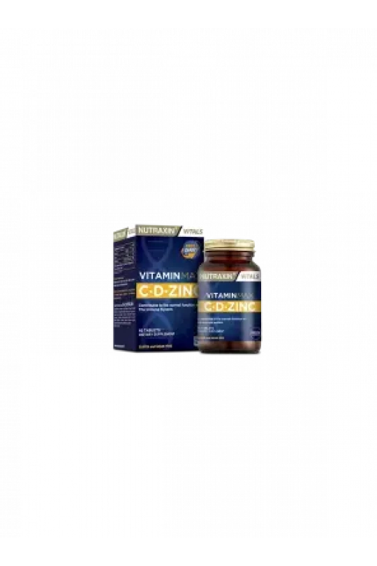 Nutraxin Vitamin Max C.D.Zinc 60 Tablet