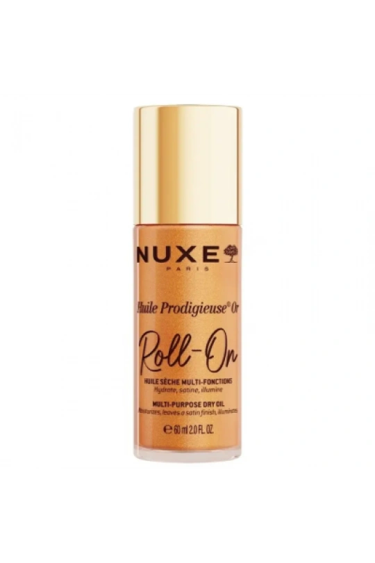 Nuxe Huile Prodigieuse OR Altın Parıltılı Çok Amaçlı Kuru Yağ Roll-On 60ml