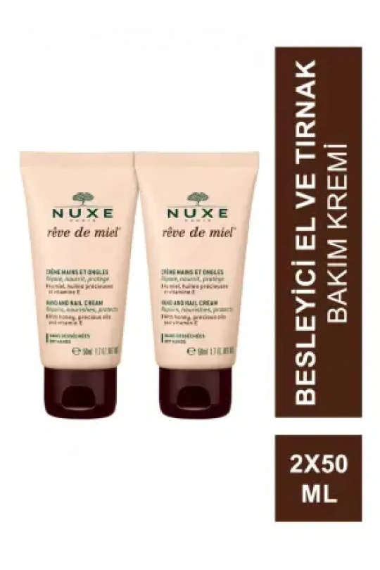 Nuxe Reve de Miel Creme Mains et Ongles 2x50 ml
