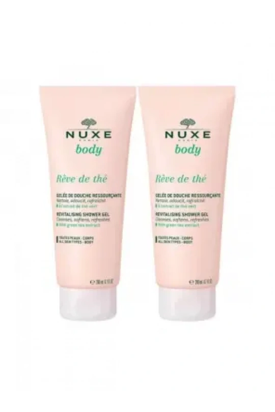 Nuxe Reve De The Body Canlandırıcı Duş Jeli 200 ml x 2 Adet