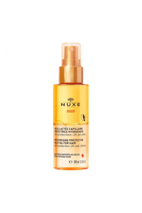Nuxe Sun Huile Moisturising Protective Milky Oil 100 ml Nemlendirici ve Koruyucu Saç Bakım Sütü