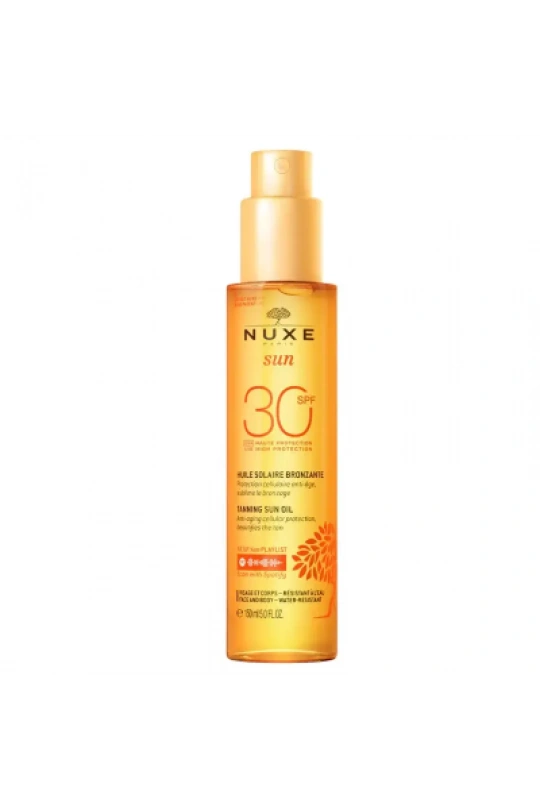 Nuxe Sun Spf 30 Bronzlaştırıcı Yüz ve Vücut Yağı 150 ml